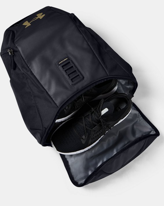 UA Contain Backpack, Black, pdpMainDesktop image number 3